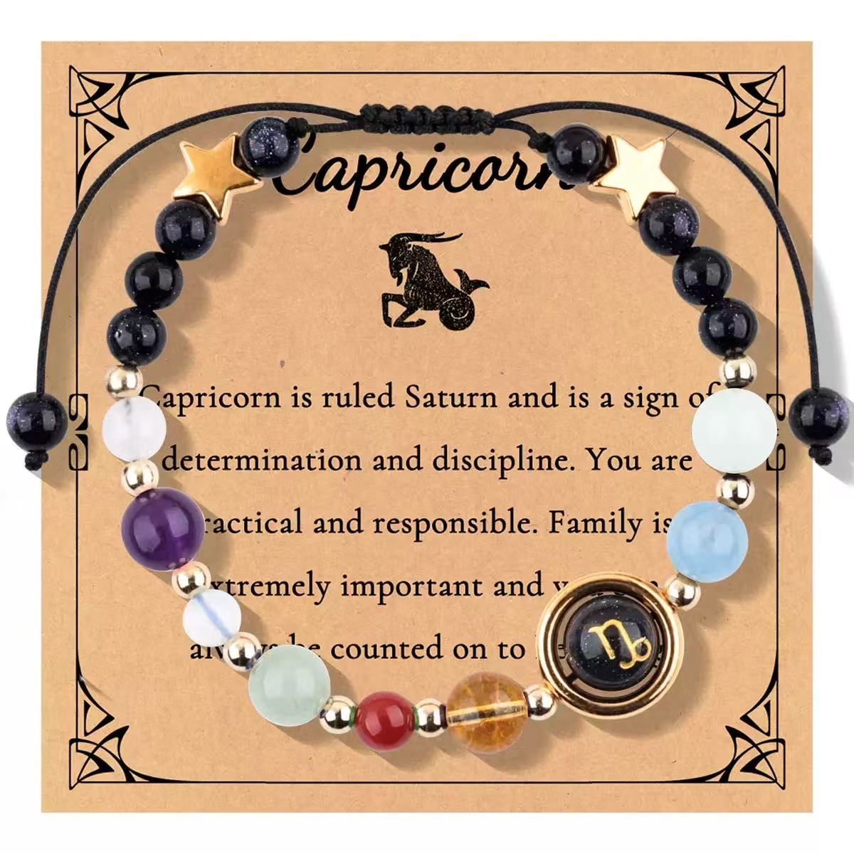 Capricorn bracelet
