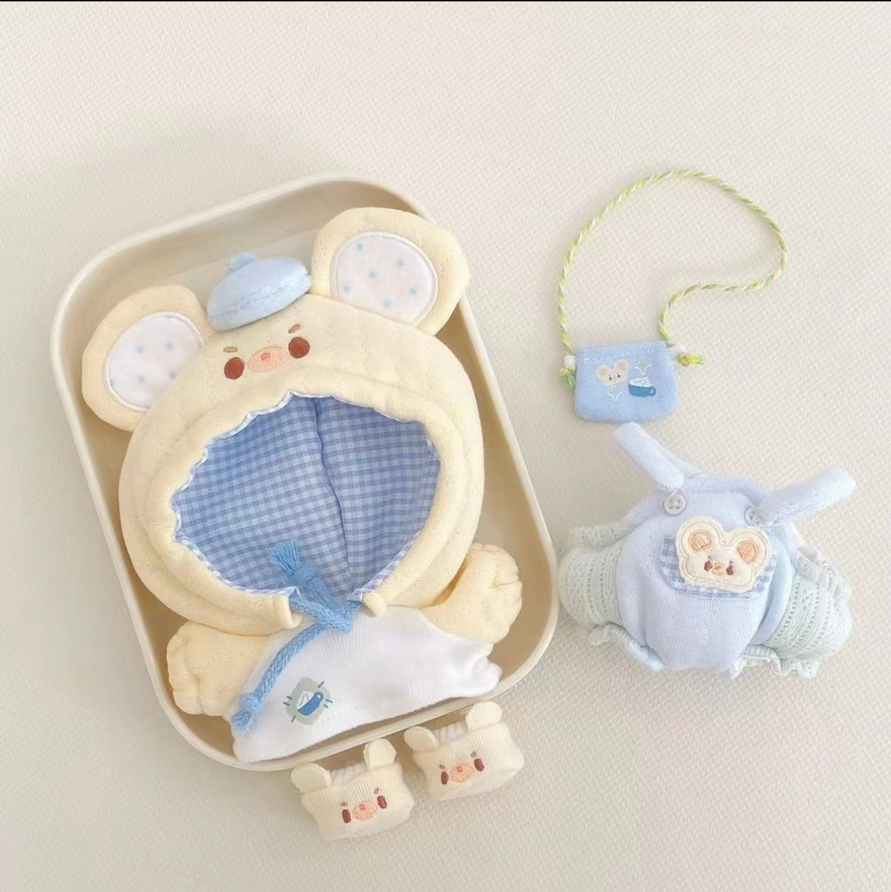 Cream Tea Mouse （10cm）